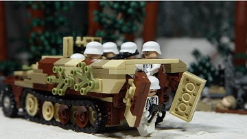 Lego Battle of the Bulge - World War II Stopmotion