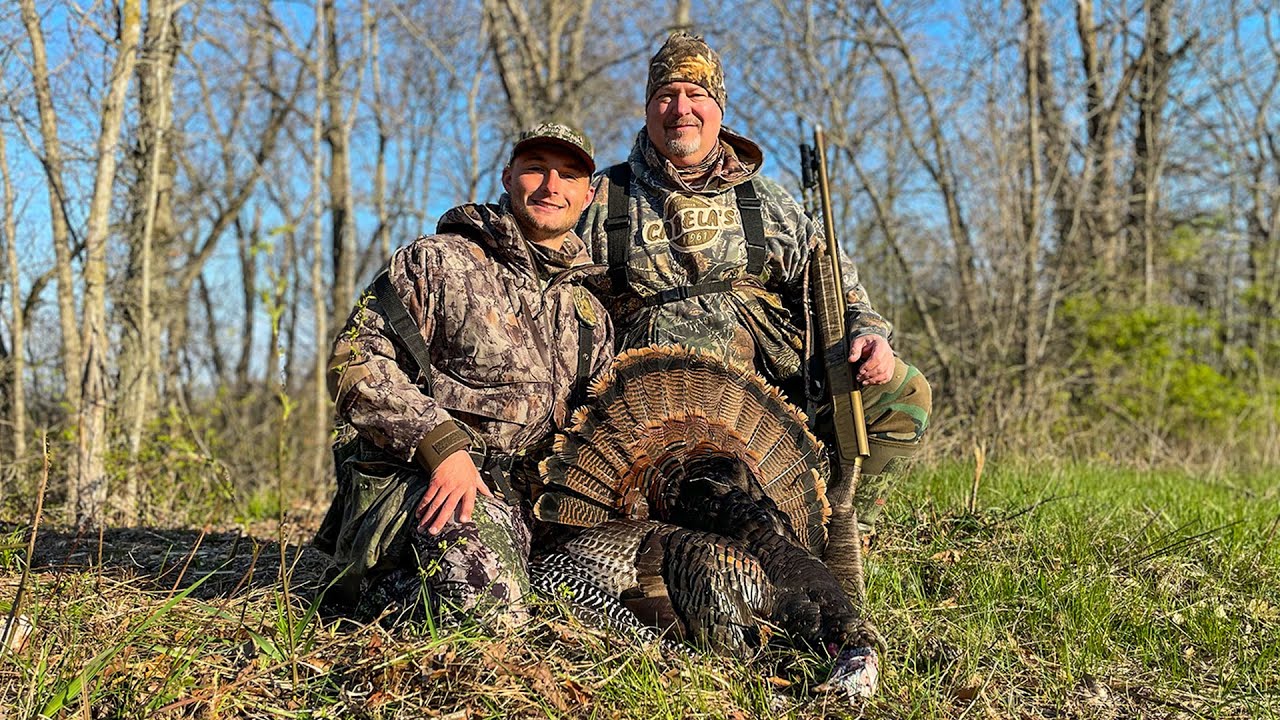 Father/Son Turkey Hunt! - Opening Day GOBBLING Action!