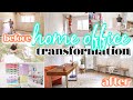 RENOVATING OUR RANCH FIXER UPPER | MAJOR ROOM TRANSFORMATION | HOME OFFICE | BEFORE AND AFTER!