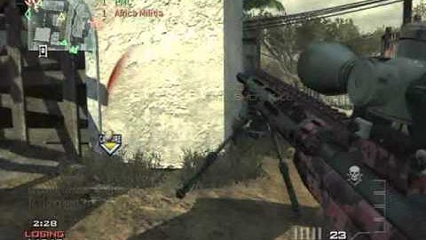 Mw3-Random trickshot on mission