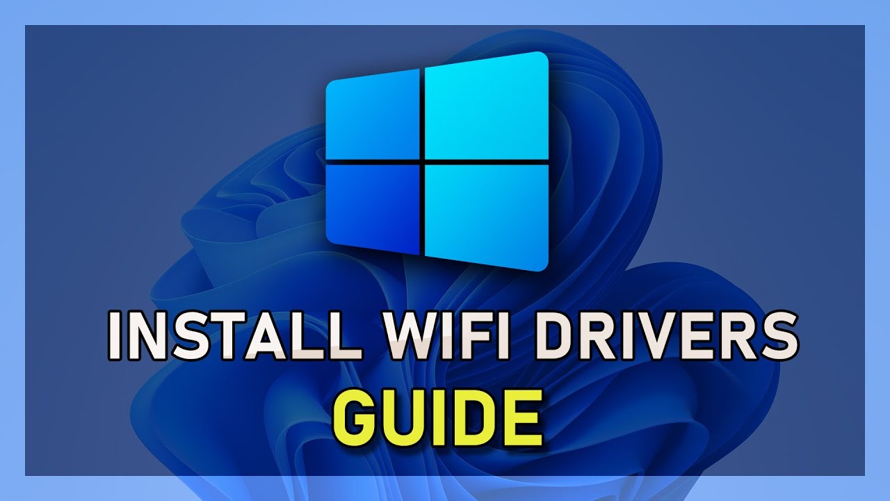 how to install wifi driver windows 10