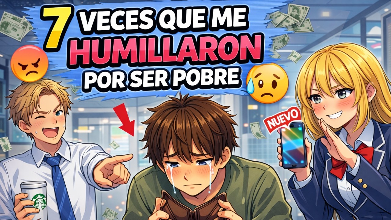 😡💔 7 VECES que me HUMILLARON por ser POBRE… (la #7 fue la peor)