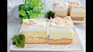 SERNIK Z BEZOWĄ PIANKĄ #sernik #cheesecake #sweet #ciasta