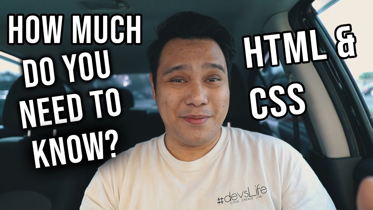 HTML & CSS - How Much Do You Really Need To Know? #devsLife - YouTube