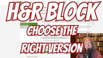 Choosing The Correct Version of H&R Block 2023