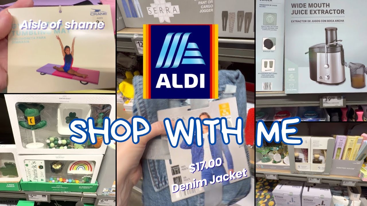 Еженедельные находки в Aldi 🛒✨ | Покупки в «Аллее стыда» + джинсовая куртка за 17 долларов 👖 (Сто...