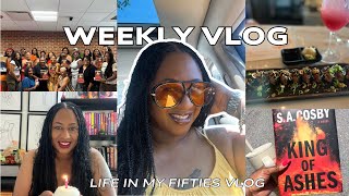 Life in my Fifties | Back Home + Bookclub Meetup + Solo Date