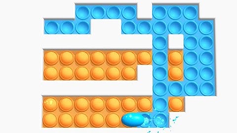 Pop It Maze - All Levels Gameplay Android, iOS