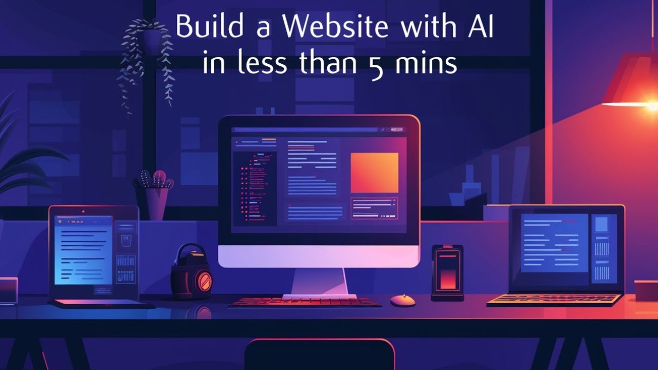 Build a Website in 5 Minutes with AI (No Coding Needed!) - YouTube