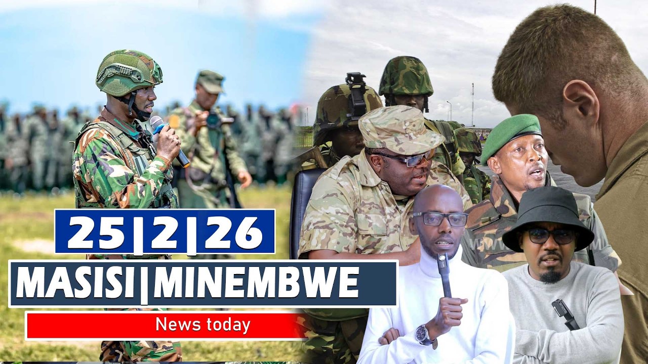 AMAKURU 25|2|26: NYUMA Y’URUPFU RWA Col WILLY NGOMA| BISIMWA ATANGAJE IJAMBO! GEN MAKENGA AMEZE NEZA