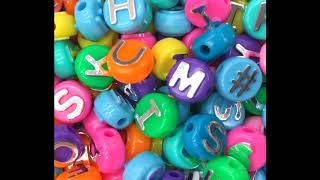 BeadKraft: Alphabet & Letter Beads