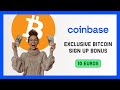 COINBASE FREE BITCOIN SIGN UP BONUS | SPECIAL OFFER AND TUTORIAL [2025]
