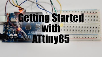 Getting started  with the tiny Arduino - ATtiny85