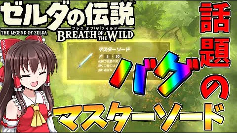 ゼルダの伝説ブレスオブザワイルドマスターソードバグ