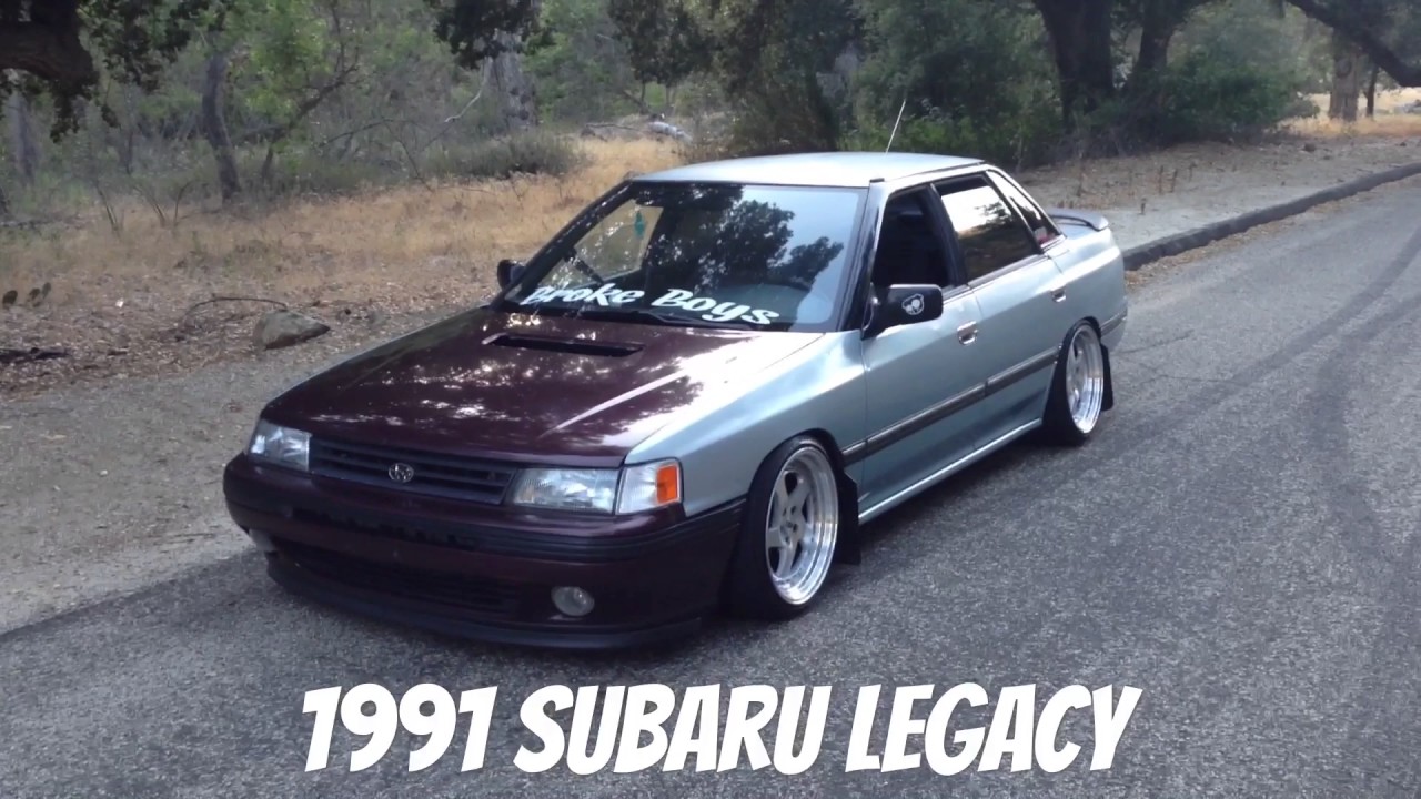 1991 Subaru Legacy - YouTube