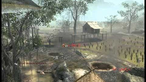 Call of Duty Black Ops Tomahawk across the map: Jungle