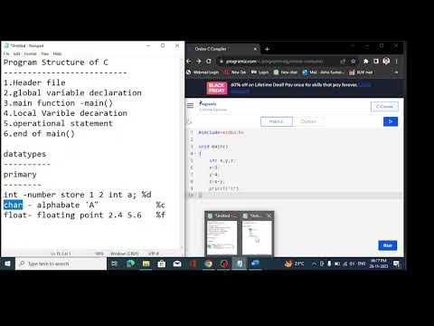 How to program in C - Basics - YouTube