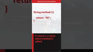 what is method in Java | Return type in java | #javaprogramming #viral #java #telugu #javatutorial