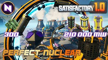 PERFECT 3-STAGE NUCLEAR POWER; 210 000 MW & No Waste | 23 | Satisfactory 1.0 | Lets Play