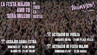 LA FESTA MAJOR AMB TU, SERÀ MILLOR - Minyons de Terrassa