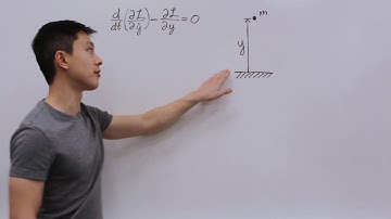 Finding the equations of motion for a point particle in free fall using the Euler-Lagrange equation
