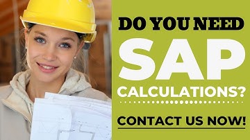SAP Calculations - Fast Efficient Part L SAP Calculations For EPCs