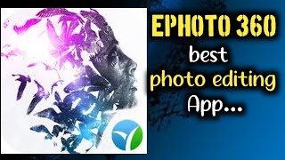 Ephoto 360 photo editing app | photo editing tutorial | pardhu tech in telugu screenshot 1