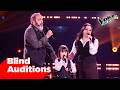 Giovanni, Marilla e Angie con "Let it be" dei Beatles | The Voice Generations Blind Auditions