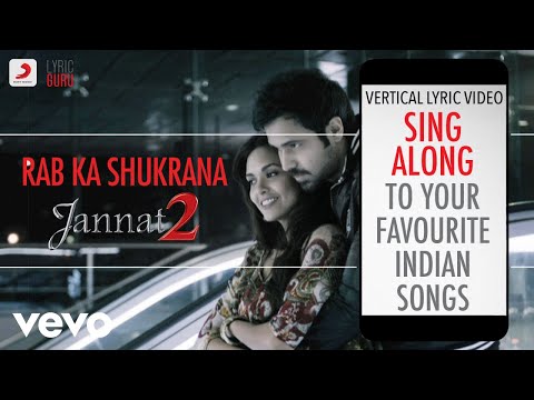 Rab Ka Shukrana - Jannat 2|Official Bollywood Lyrics|Mohit Chauhan