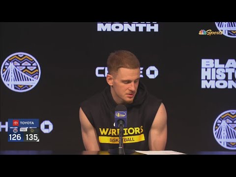 Donte DiVincenzo Postgame Interview | Golden State Warriors beat Washington Wizards 136-126