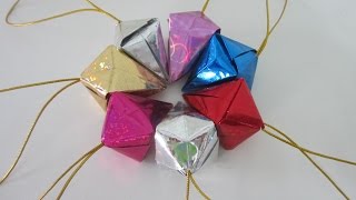 Tutorial - How To Make Simple Easy Christmas Ornament