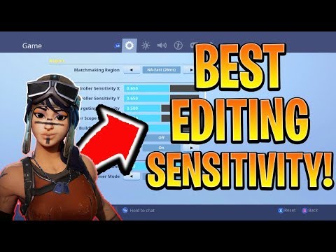 Skænk sædvanligt tegnebog BEST Fortnite Console Settings for EDITING! BEST Ps4/Xbox One Fortnite  Settings (Fortnite Season 7) - YouTube