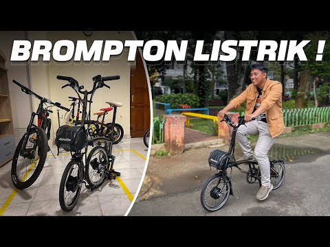 Video: Resensi sepeda listrik Brompton