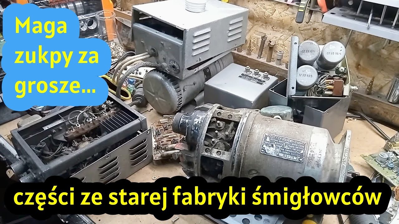 Silniki i inne podzespoły z fabryki śmigłowców wylądowały na złomie 😨 #złomowisko #złom 