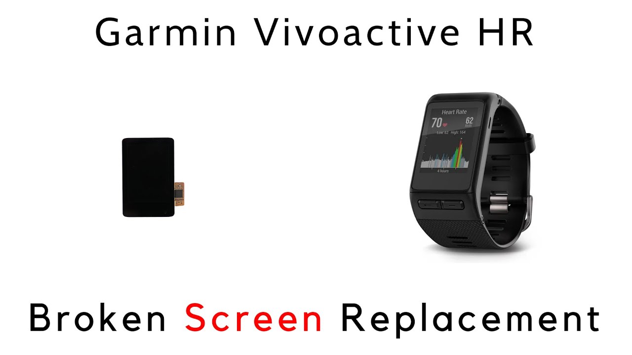 garmin watch screen repair