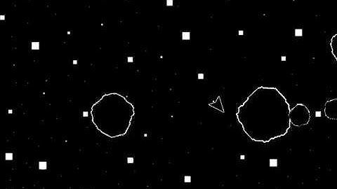 Asteroids - Made in C++ and SDL