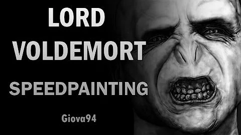 Lord Voldemort - Speedpainting by Giova94