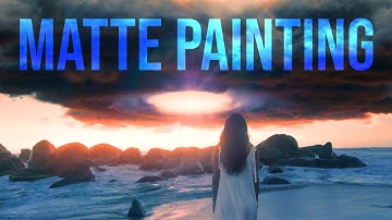 Matte Painting + Breakdown | After Effects + Blender + Embergen    #cgi #vfx #3d #blender #fusion