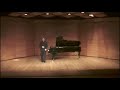 Piano Recital - Scarlatti, Ravel, Berg, Six Impossible Things Before Breakfast