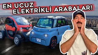 Citroen Ami vs Renualt Twizy 🔥 EN UCUZ ELEKTRİKLİ ARABALARI TEST ETTİK!