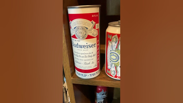 History of Budweiser Beer Cans - A History #beer #budweiser #history #yancovik