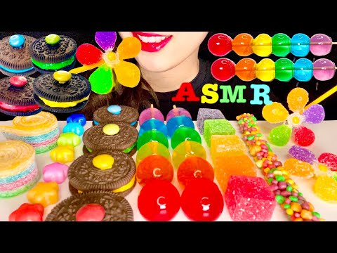 【ASMR】レインボーを食べる🌈【咀嚼音】