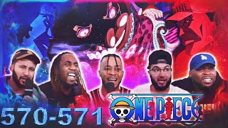 LUFFY CALLS OUT BIG MOM! One Piece eps 570 /571 REACTION