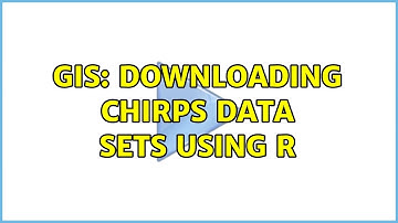 GIS: Downloading CHIRPS data sets using R (3 Solutions!!)