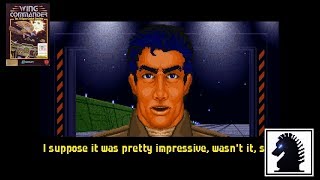 DOS Wing Commander - #21 Venice System Mission #4: Destroy Kilrathi Starbase & Good Ending