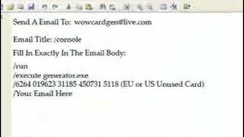 WoW GameCard Generator 3.0.3 (Still Working: Nov 16th, 2008)