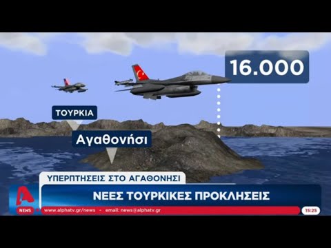 Υπερπτήσεις σε Aγαθovήσι & Παvαγιά | Πρoειδοποίηση κυρώσεωv από τηv Mέρκελ (20.11)
