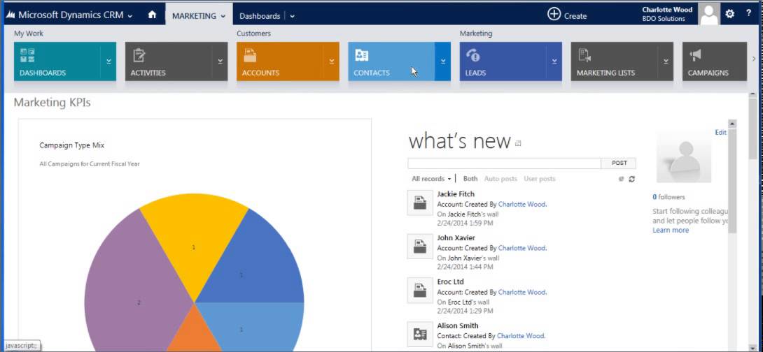 Microsoft Dynamics CRM 2013 New Features Video - YouTube