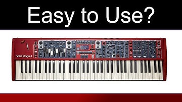 Nord Stage 3: Is it Easy to Use?