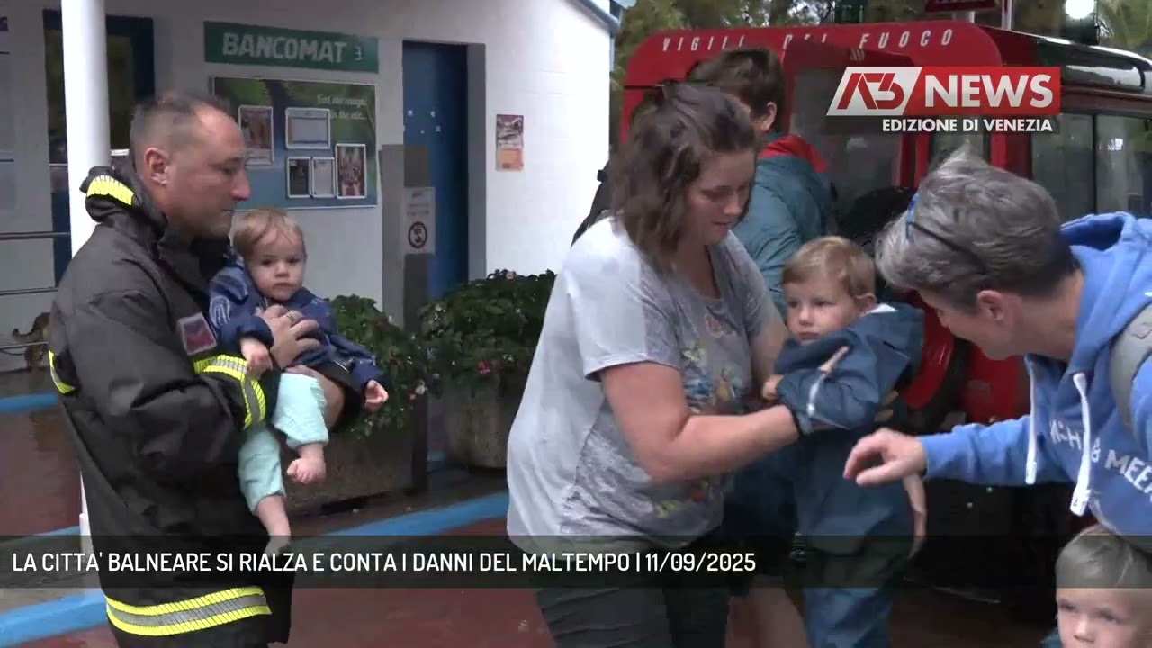LA CITTA' BALNEARE SI RIALZA E CONTA I DANNI DEL MALTEMPO | 11/09/2025